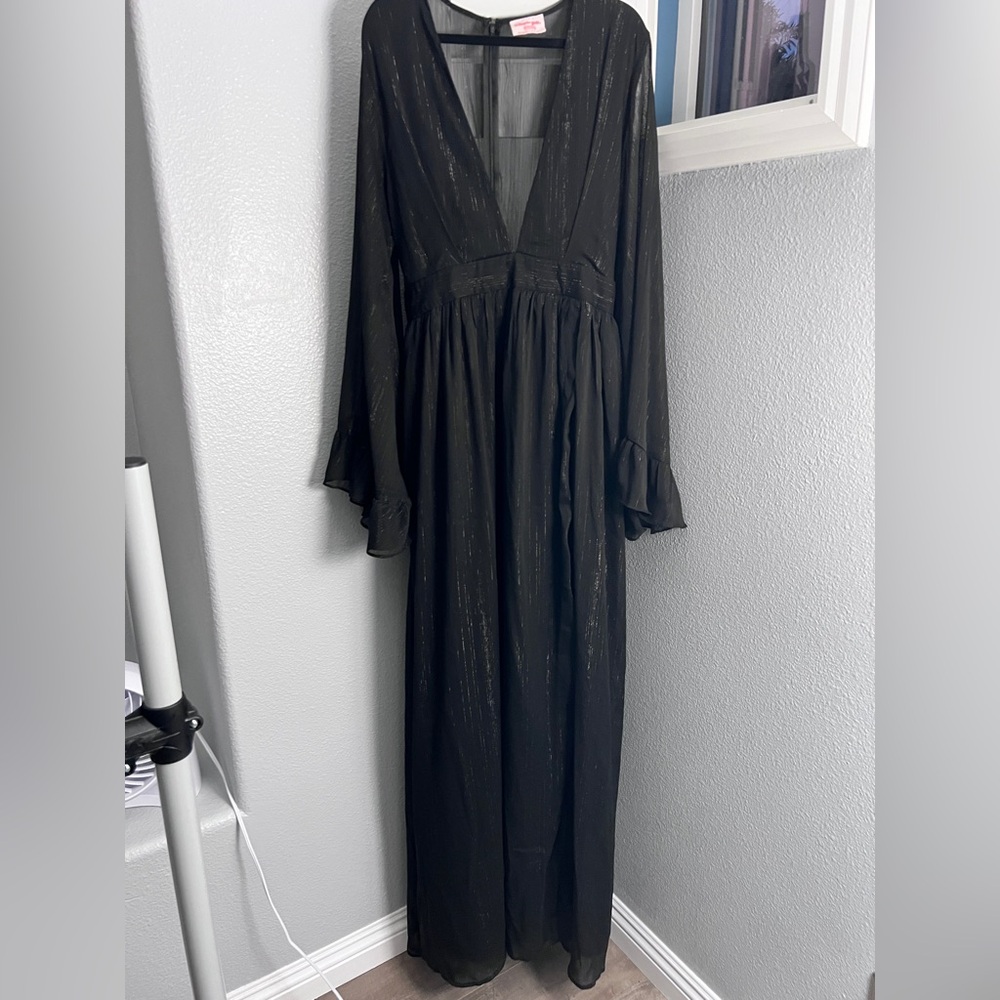 Showpo Black Maxi Dress